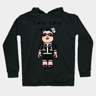 cou you bear brick Hoodie